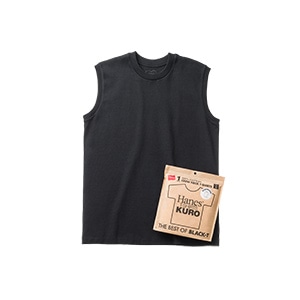 Hanes T-SHIRTS KURO �X���[�u���XT�V���c 26SS �w�C���Y(HM3-D202)