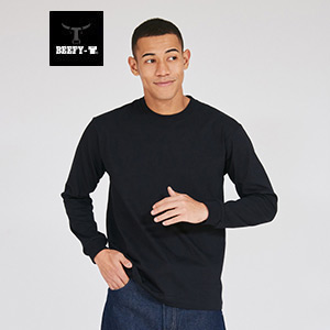 BEEFY-T �N���[�l�b�N�����O�X���[�uT�V���c 26SS BEEFY-T �w�C���Y(HM4-D001)